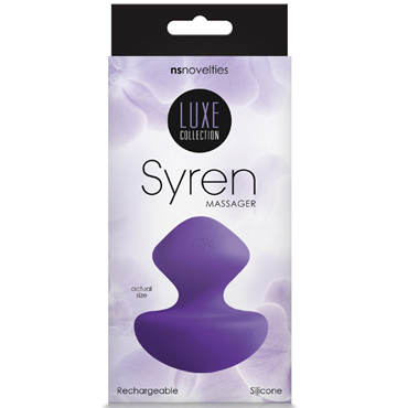 NS Novelties Luxe Syren Massager, фиолетовый - фото, отзывы