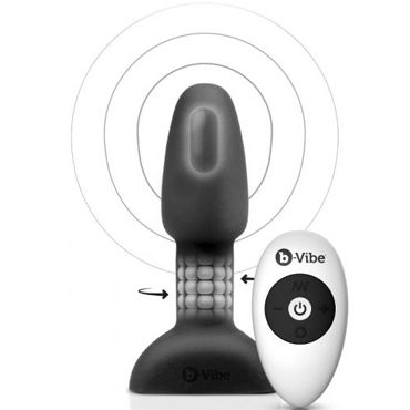 B-Vibe Rimming Petite, черная - подробные фото в секс шопе Condom-Shop